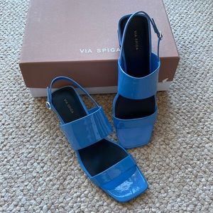 Via Spiga V-Forte, Sky Blue LE.  NEW never worn